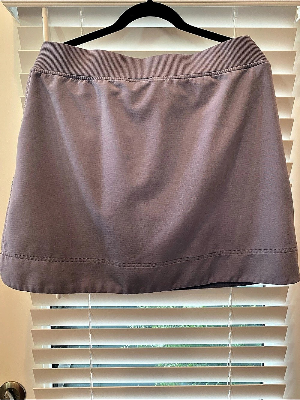 32 Degrees Cool Women's Mini Skort in Purple Size Large